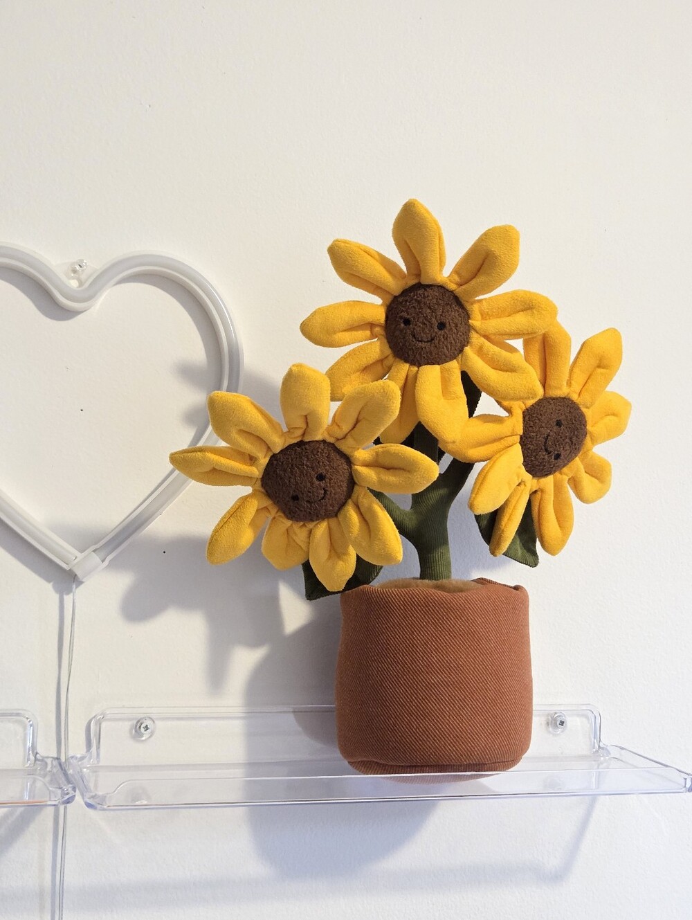 Jellycat Sunflower Pot- Nwot